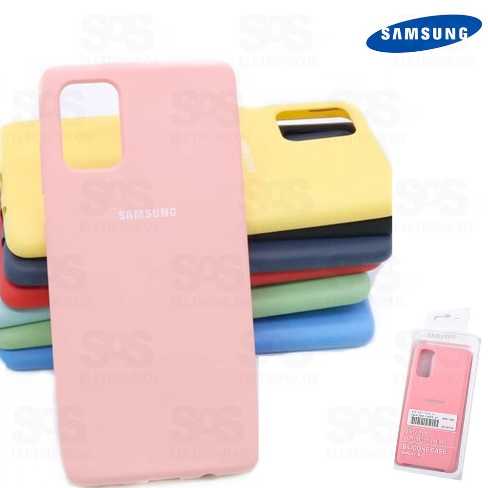 Case Aveludada Blister Samsung S20 FE Cores Variadas 