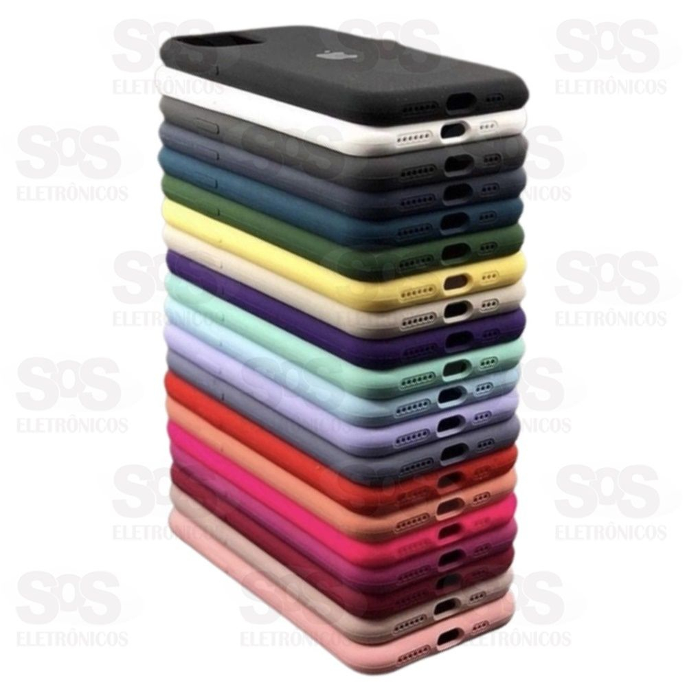 Case Aveludada Samsung A02S Cores Variadas Embalagem Simples 