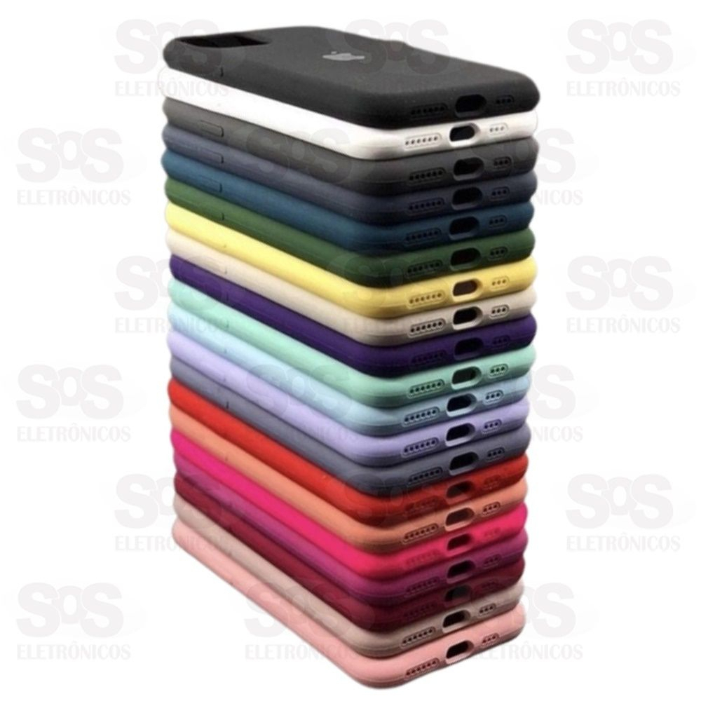 Case Aveludada Motorola G8 Play Cores Variadas Embalagem Simples