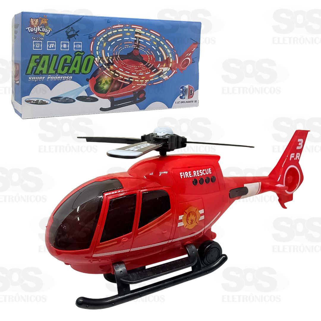 Helicptero Falco Super Poderoso Bate E Volta TK-2266