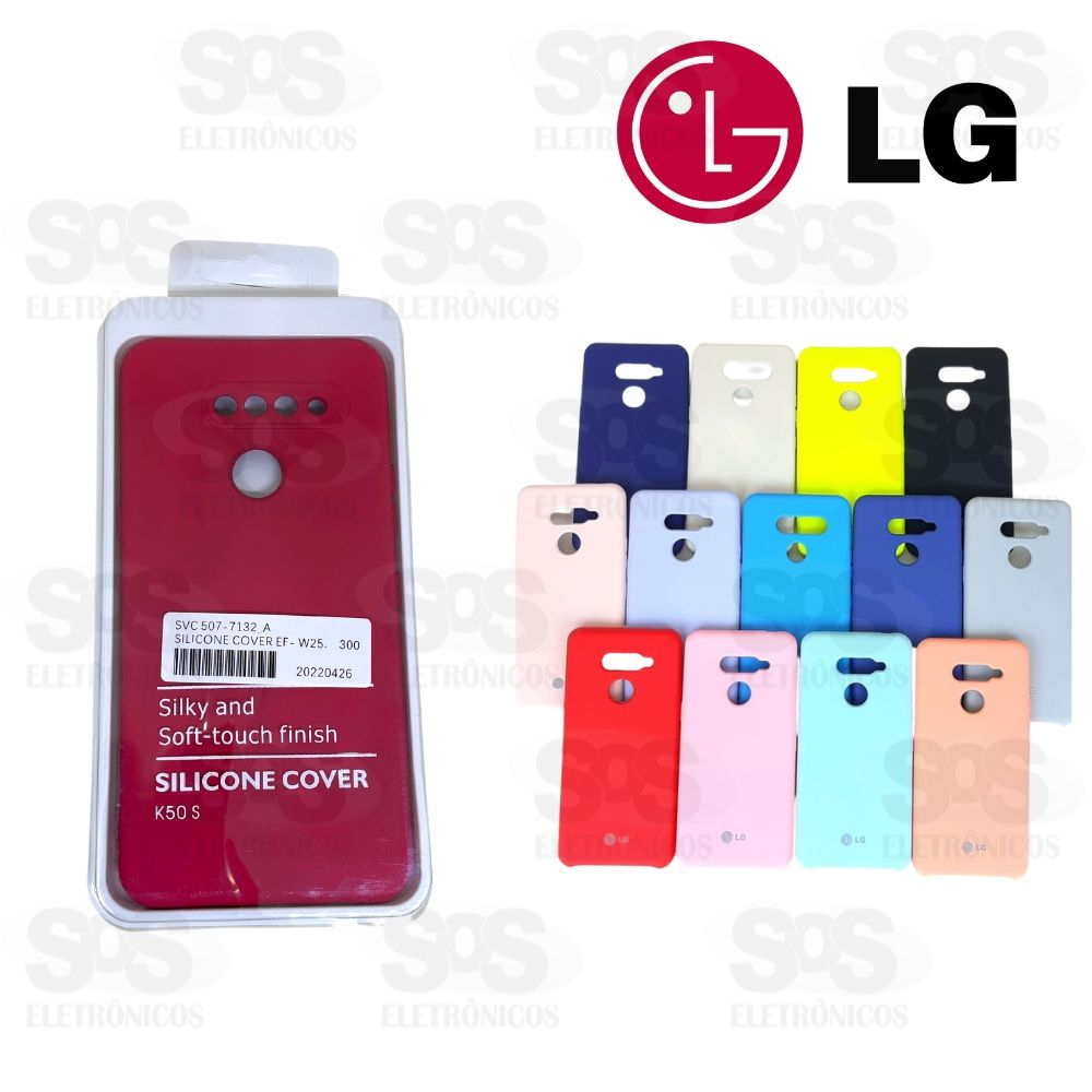 Case Aveludada Blister LG K51S Cores Variadas