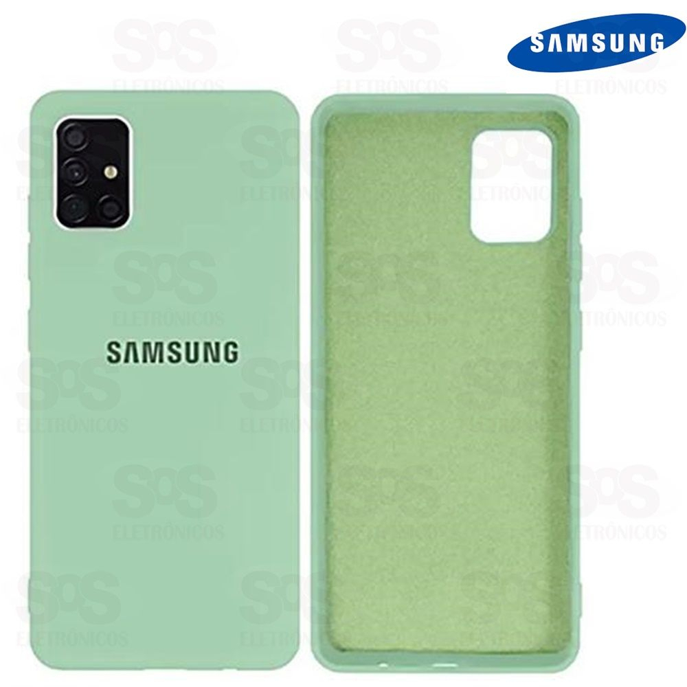 Case Aveludada Samsung M32 4G Cores Variadas Embalagem Simples 