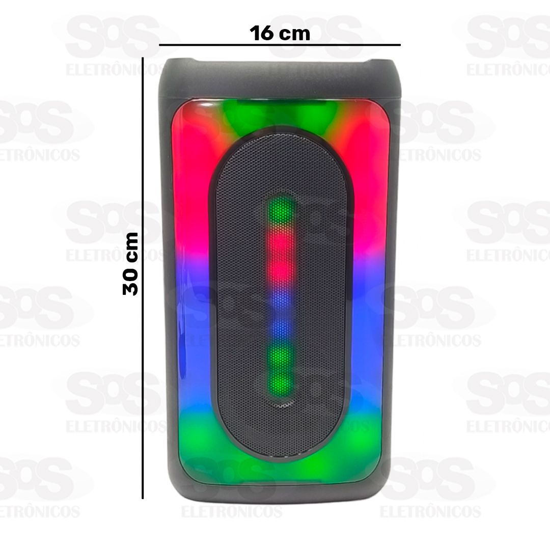 Caixa De Som Sem Fio Bluetooth 20W RGB Altomex AL-8901