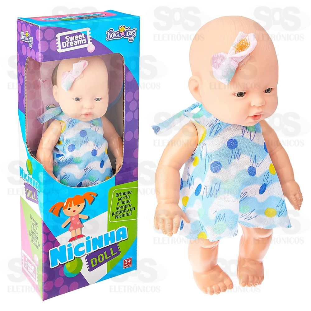 Boneca Nicinha Doll Nova Toys 1123