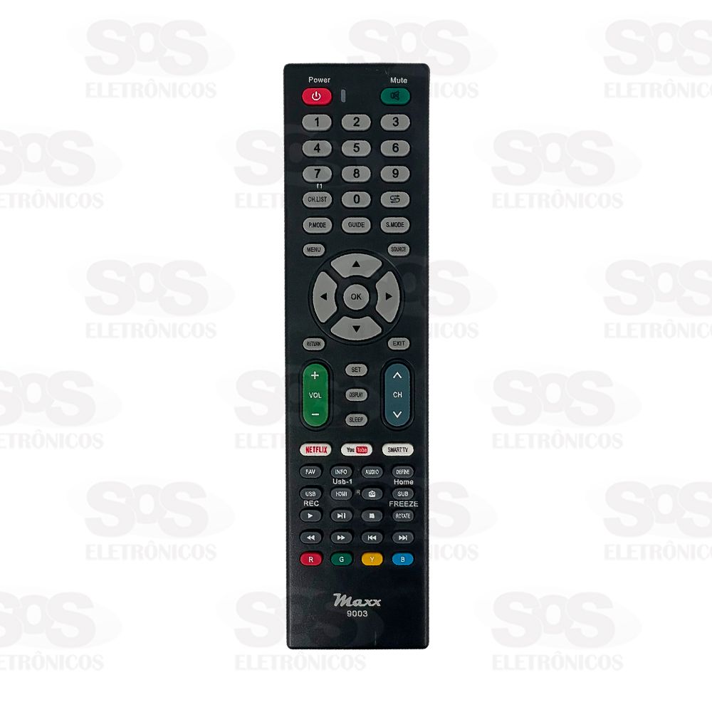 Controle Remoto Universal para TV Smart Maxx 9003
