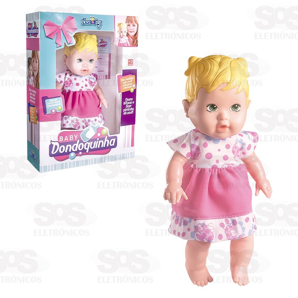 Boneca Baby Dondoquinha Nova Toys 1108