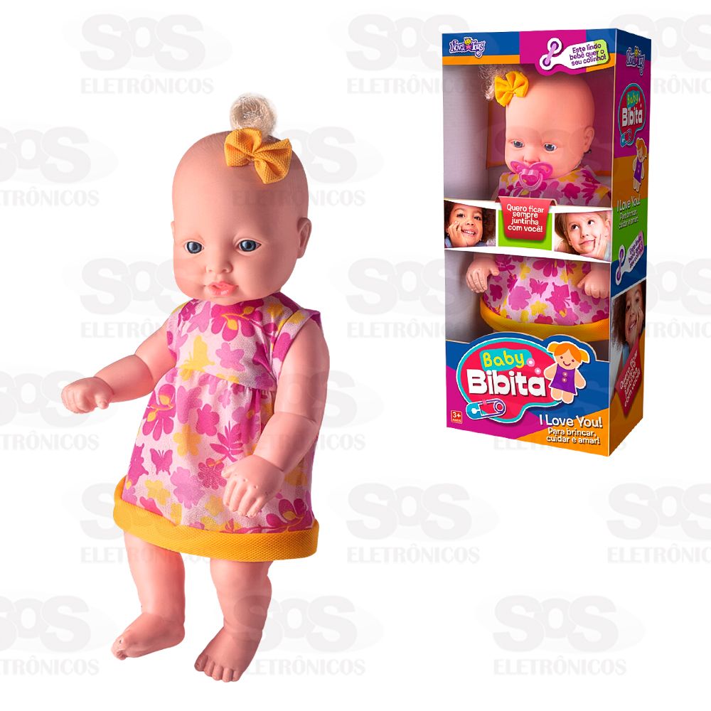Boneca Baby Bibita Nova Toys 1130