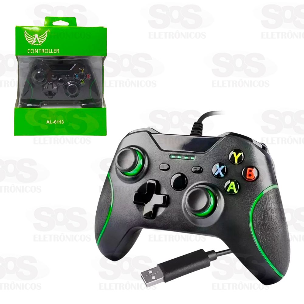 Controle Xbox One Com Fio Altomex AL-6113