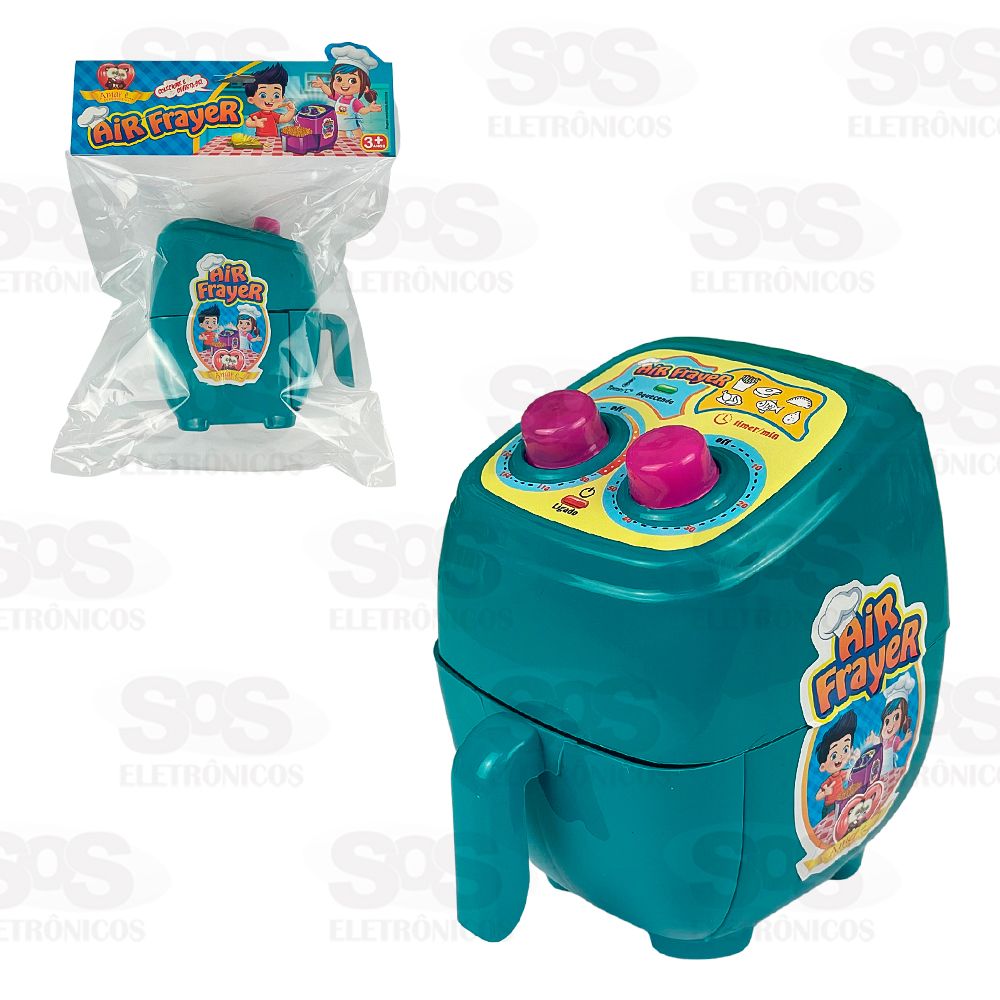 Air Fryer Infantil De Brinquedo Cores Sortidas 346S