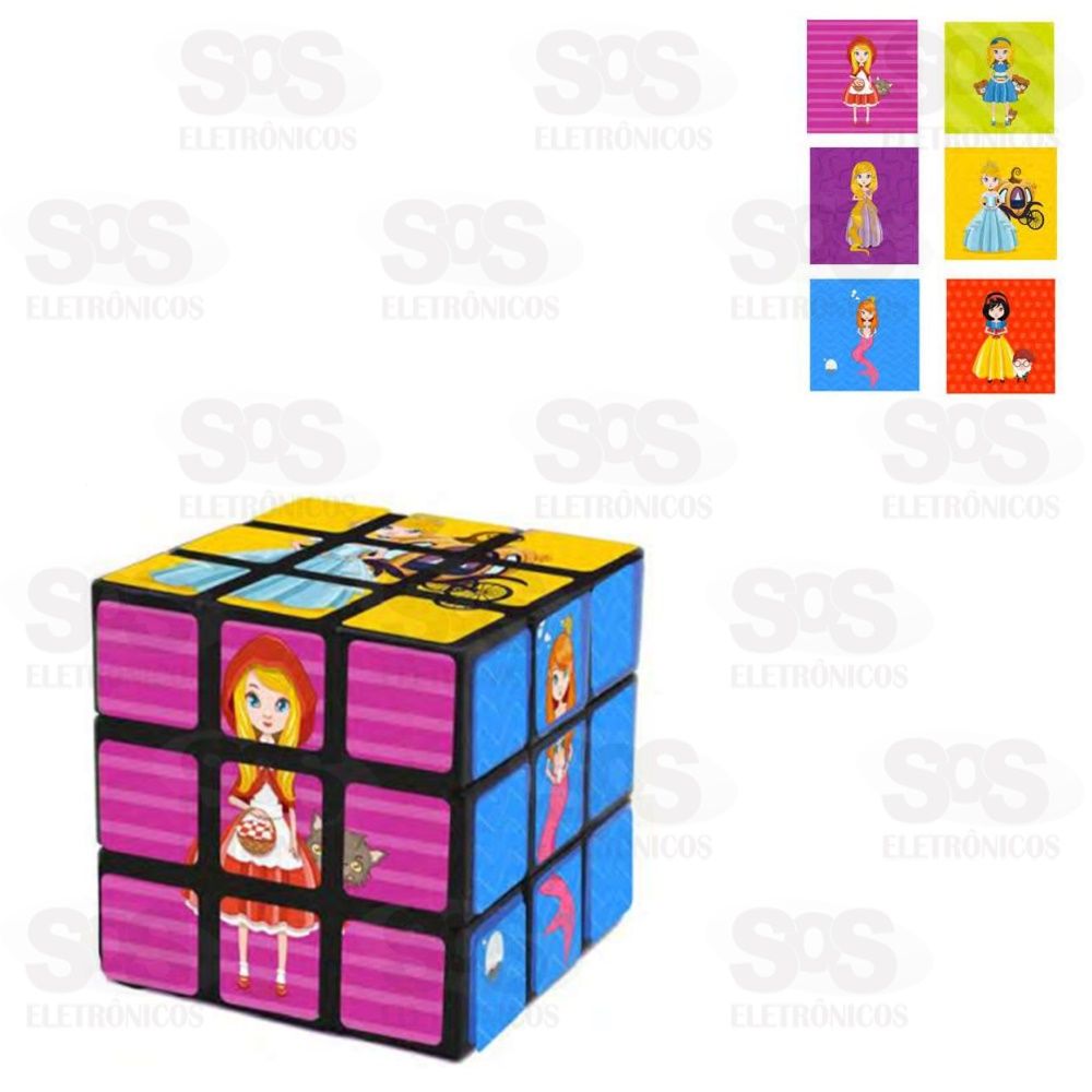 Cubo Mgico Princesas Plastico 5,5cm Toy King 5269