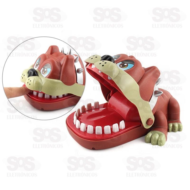 Jogo De Apertar Os Dentes Bulldog Feroz Toy king TK-AB3181