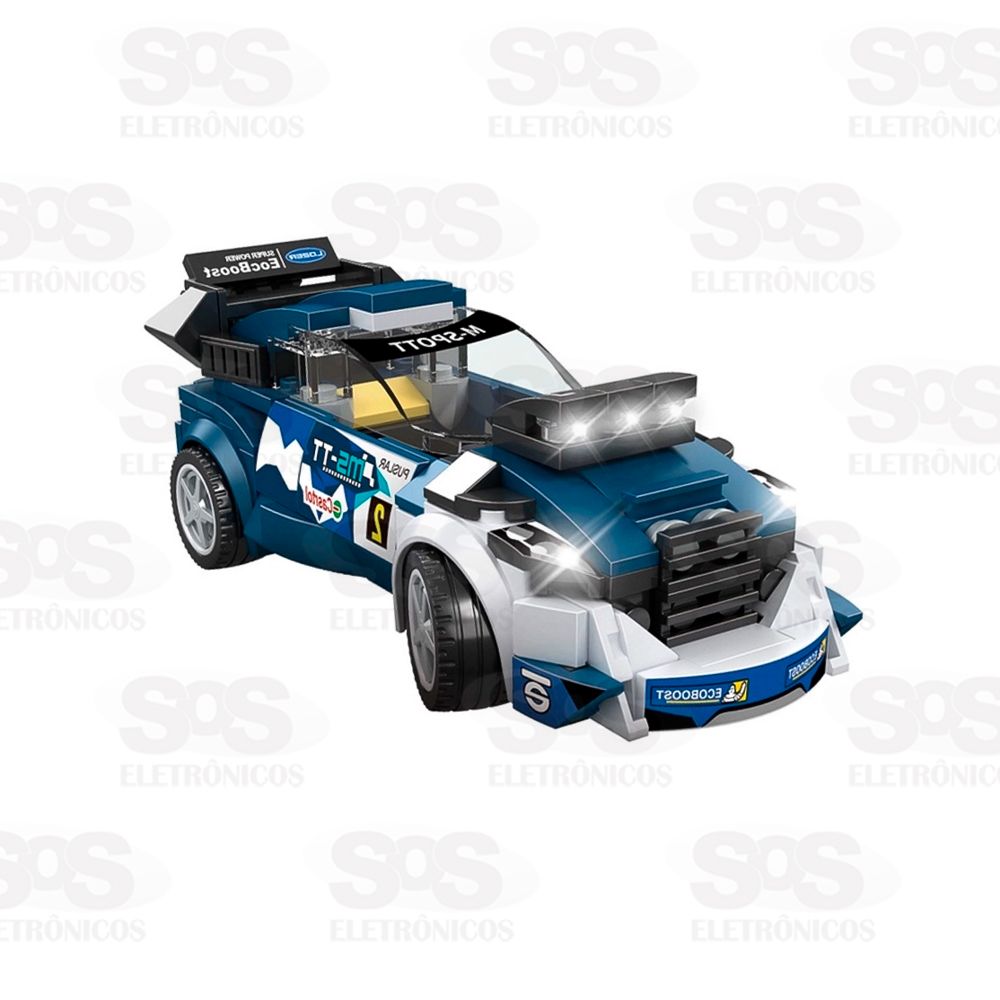 Carrinho de Montar Super Rally Azul 200 Peas Zippy Toys 8347