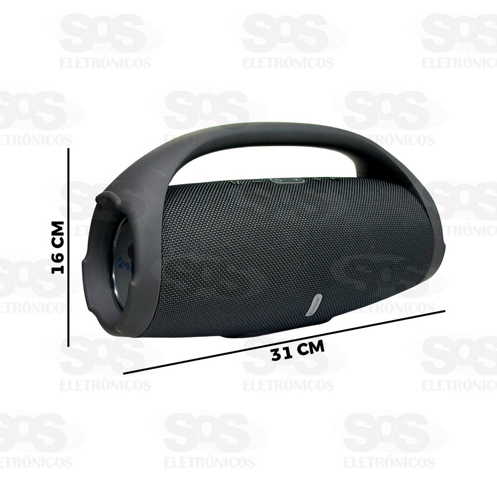 Caixa De Som Com LED Bluetooth Ministar MS-B15