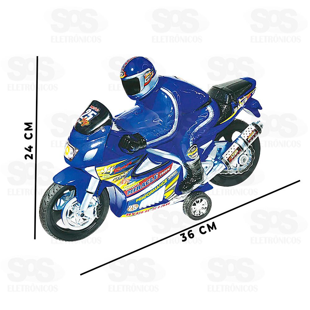 Super Moto Racer Com Piloto Movida a Frico Lder 703