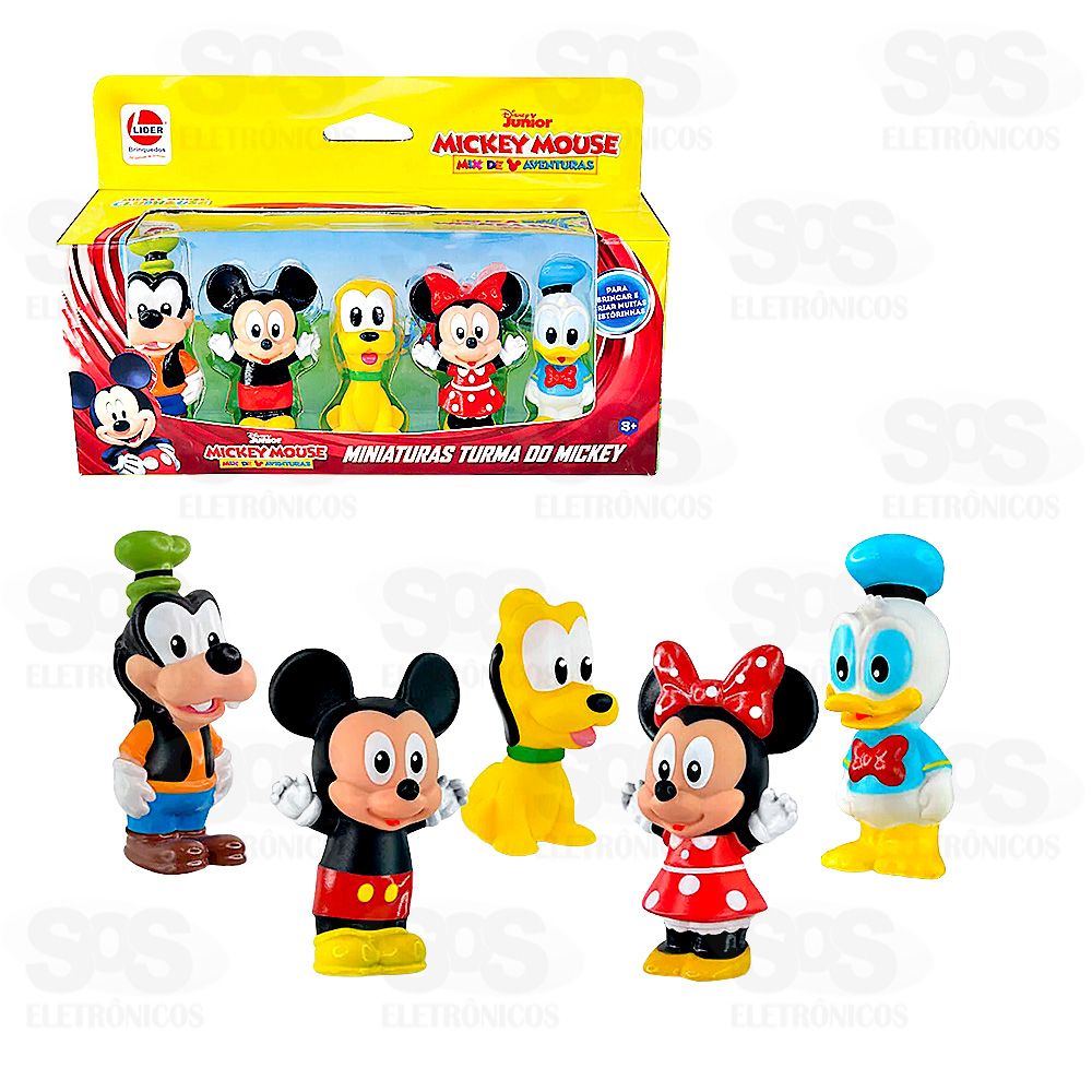 Miniaturas Dedoches Mickey E Seus Amigos Lder 240