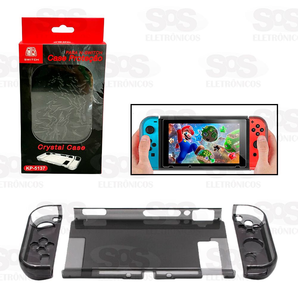 Case de Proteo Acrlica Para Nintendo Switch KP-5137