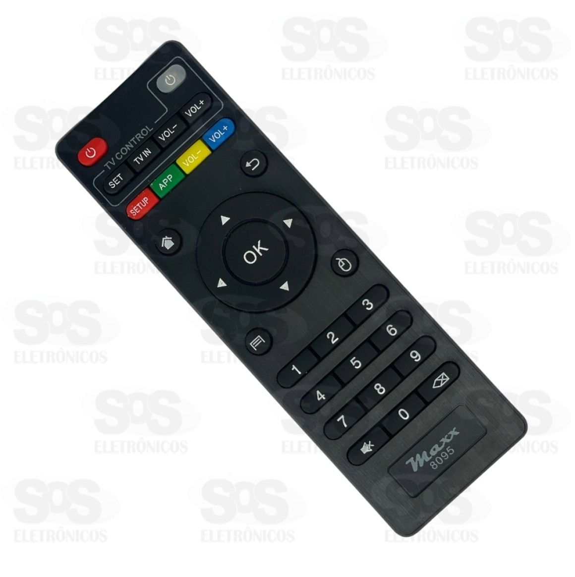 Controle Remoto TV Box SmartBox Maxx 8095 7490