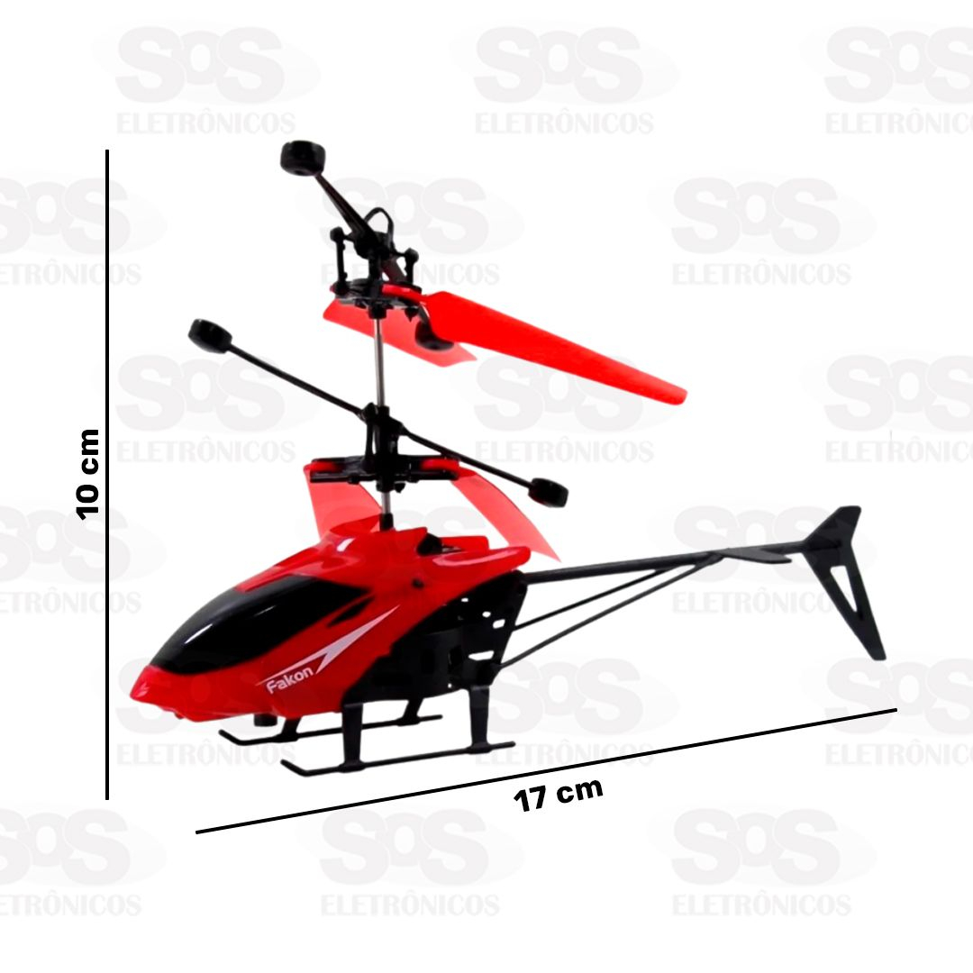 Helicptero Por Induo Com Controle Remoto Toy King TK-AB4568