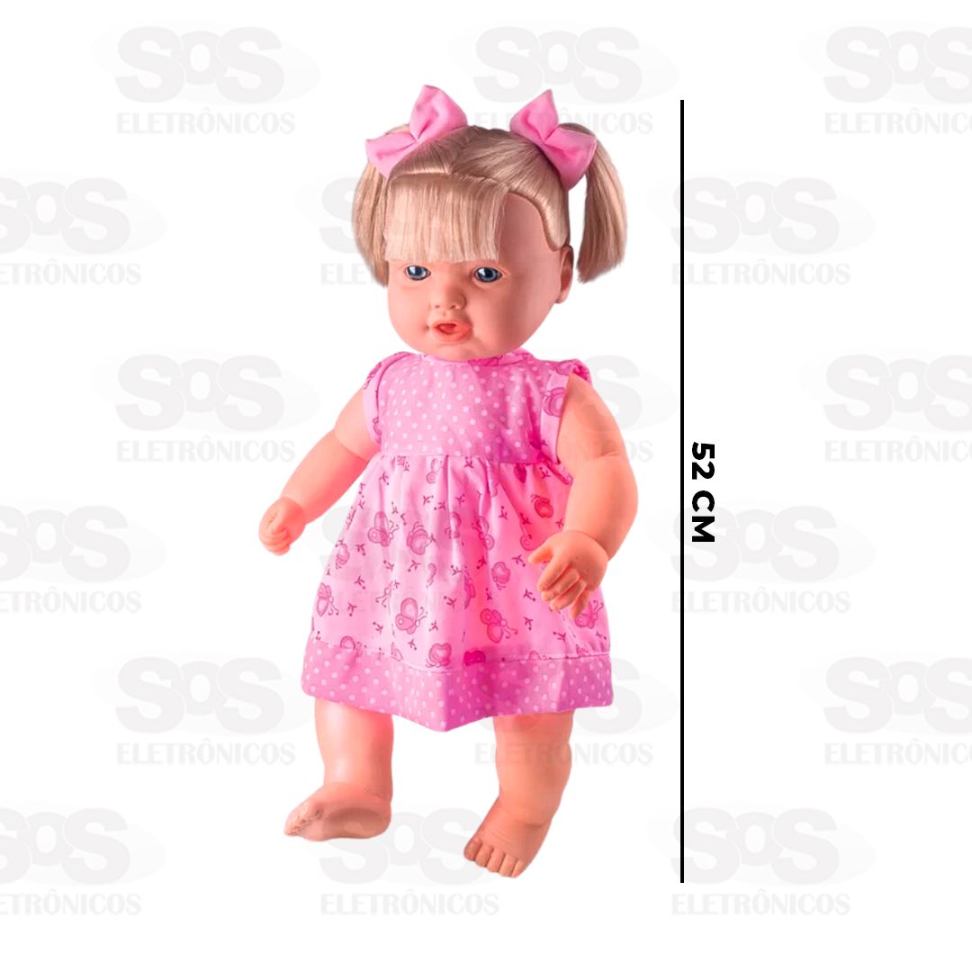 Boneca Bebety Doll Loira 52cm Nova Toys 1131