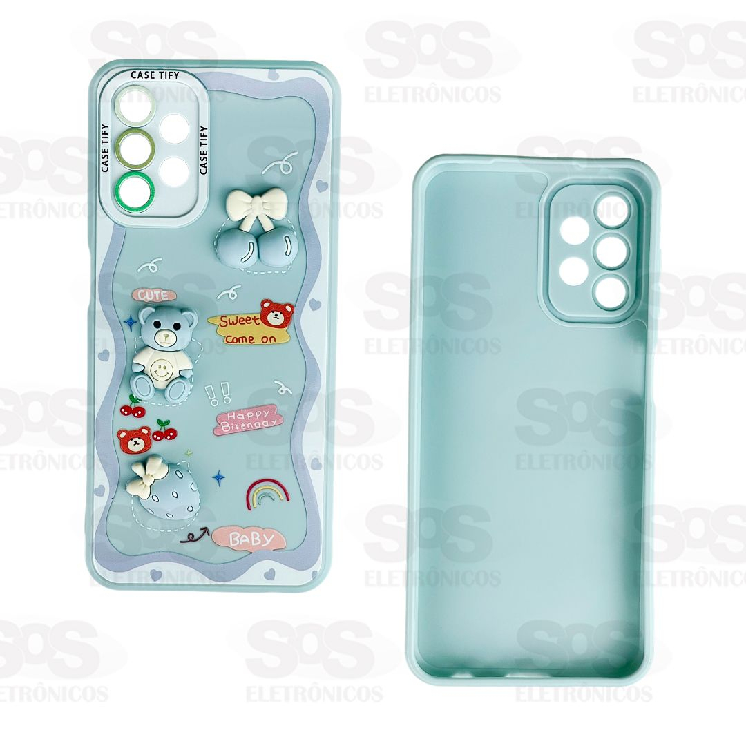 Capa 3D Ursinhos Cute Soft Redmi Note 8
