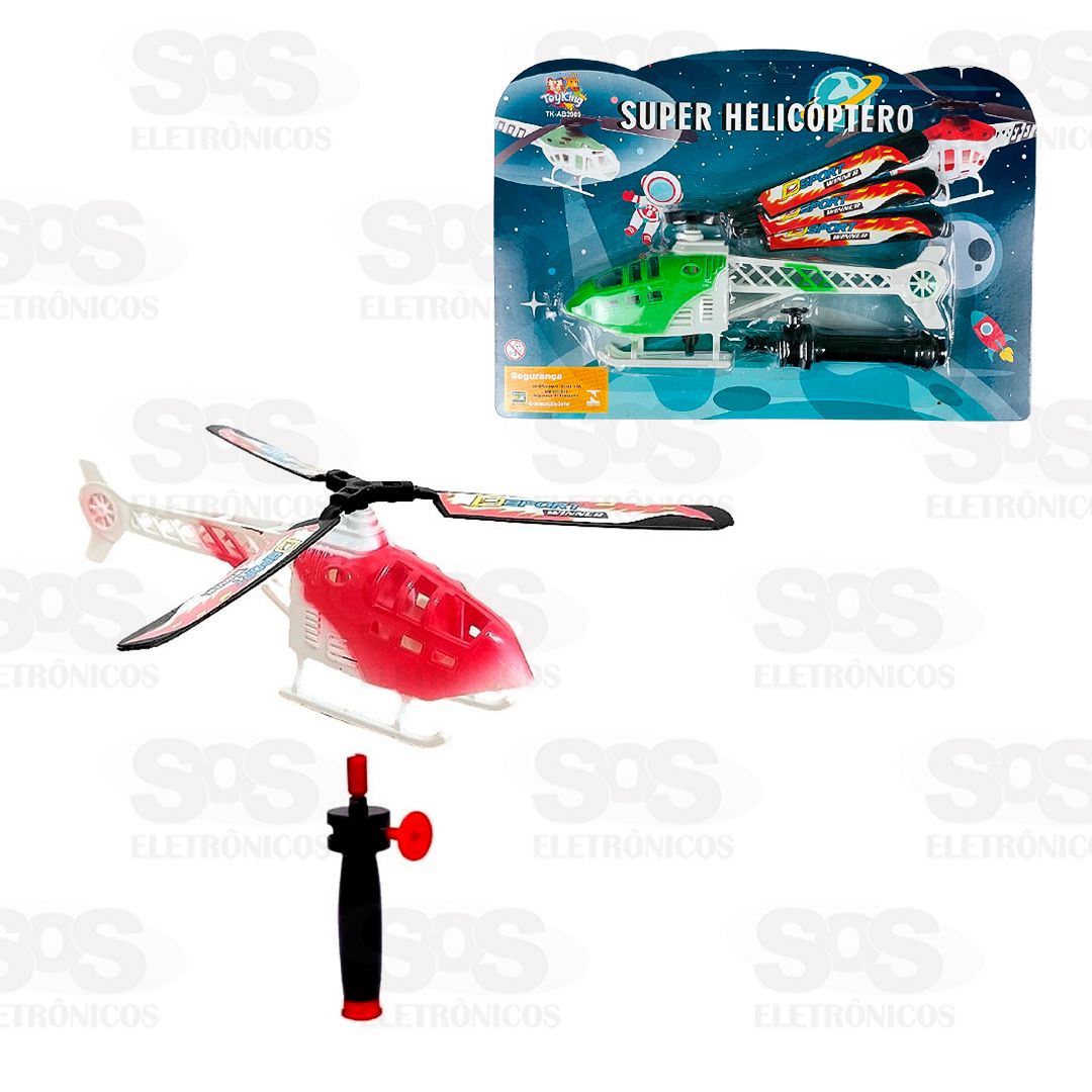 Super Helicptero  Corda Toy King TK-AB3989