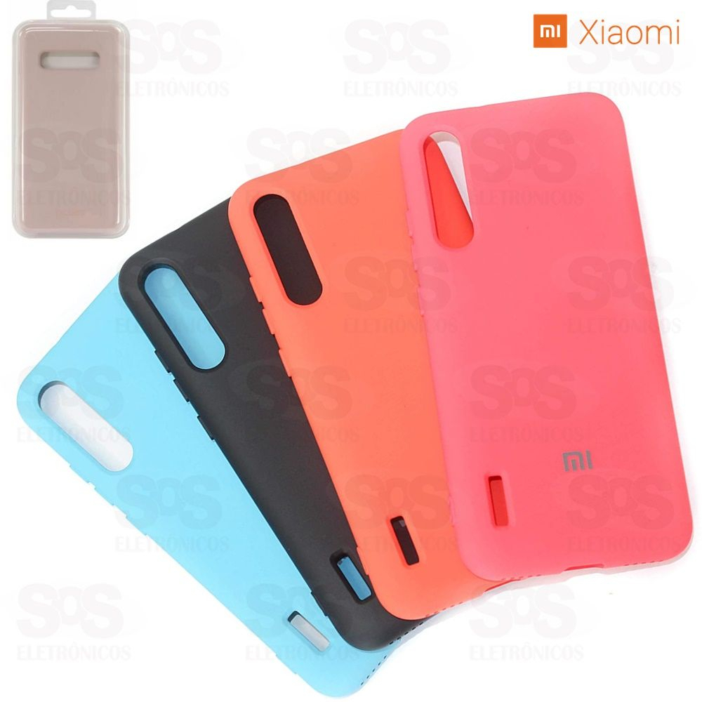 Case Aveludada Blister Xiaomi Mi 9 Cores Variadas