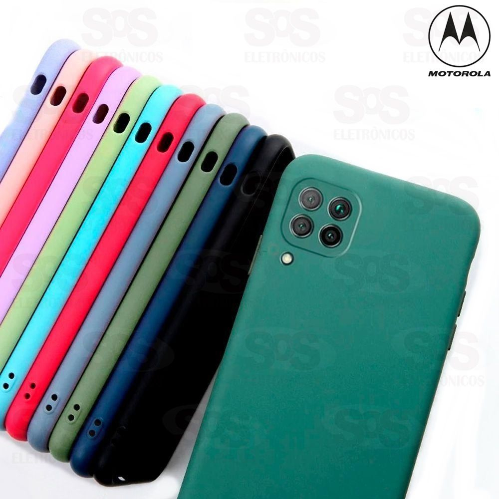 Capa Emborrachada Malevel Motorola G9 Play Cores Variadas 