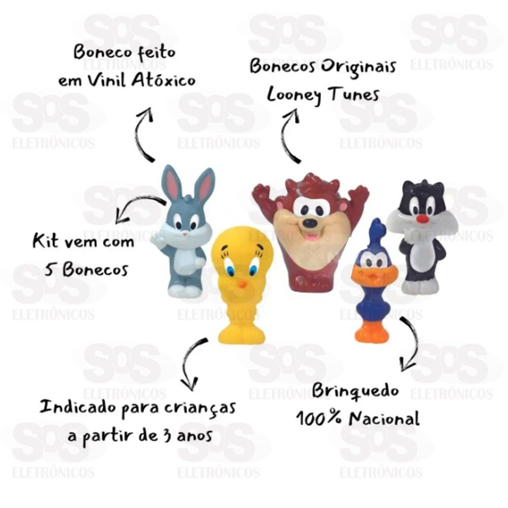 Miniaturas Dedoches Looney Tunes Lider 3053